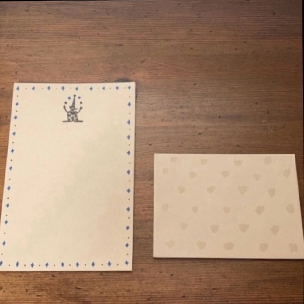 Clown Stationery